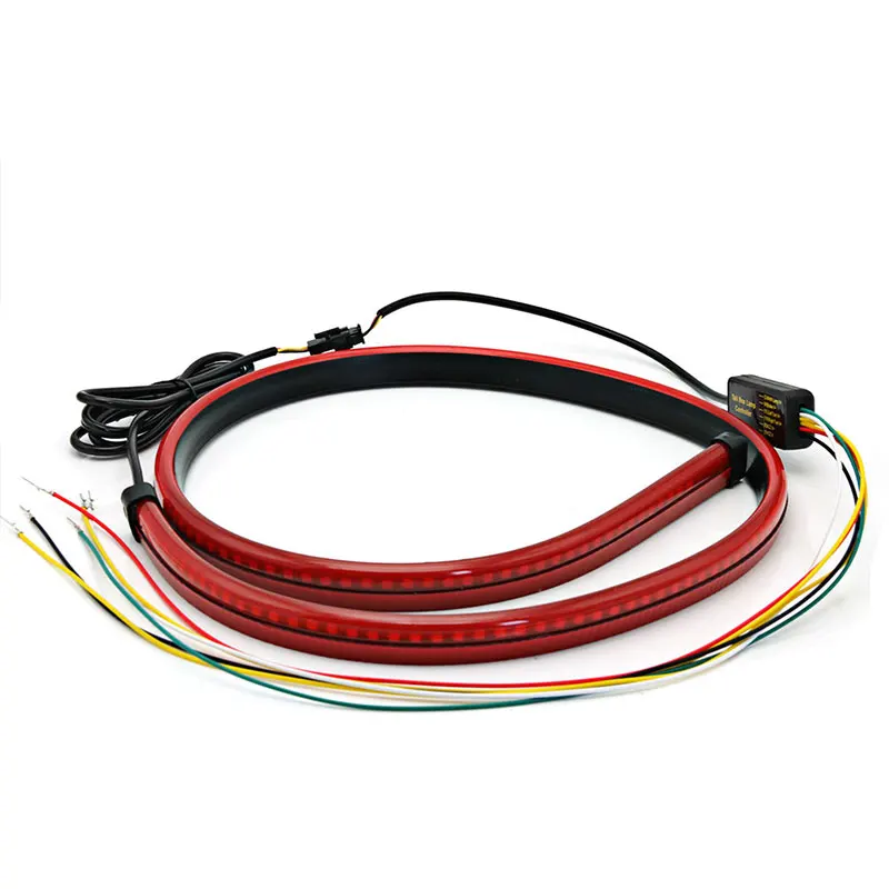 Car Additional Red Flowing Flashing Flexible Turn Signal Strip LED Warning Brake Lights For E46 E39 Hyundai Golf KIA Auto
Car Additional Red Flowing Flashing Flexible Turn Signal Strip LED Warning Brake Lights For E46 E39 Hyundai Golf KIA Auto