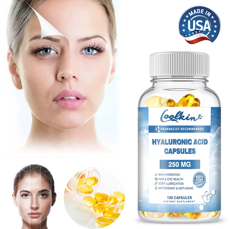 Hyaluronic Acid - Contains Vitamin C and Biotin, Antioxidant,Supports Joint Comfort and Mobility,Improve Skin Elasticity,Non-GMO
Hyaluronic Acid - Contains Vitamin C and Biotin, Antioxidant,Supports Joint Comfort and Mobility,Improve Skin Elasticity,Non-GMO