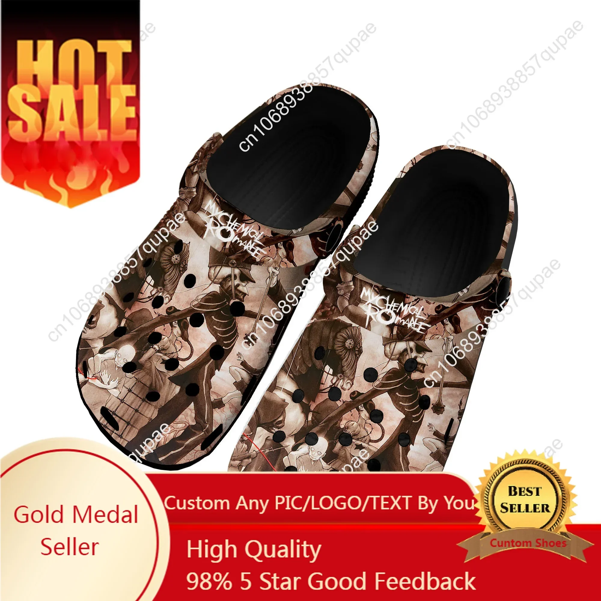 My Chemical Romance Rock Band Home Clogs Custom Water Shoes Mens Womens Teenager Shoe 3D Print Garden Clog Beach Hole Slippers
My Chemical Romance Rock Band Home Clogs Custom Water Shoes Mens Womens Teenager Shoe 3D Print Garden Clog Beach Hole Slippers