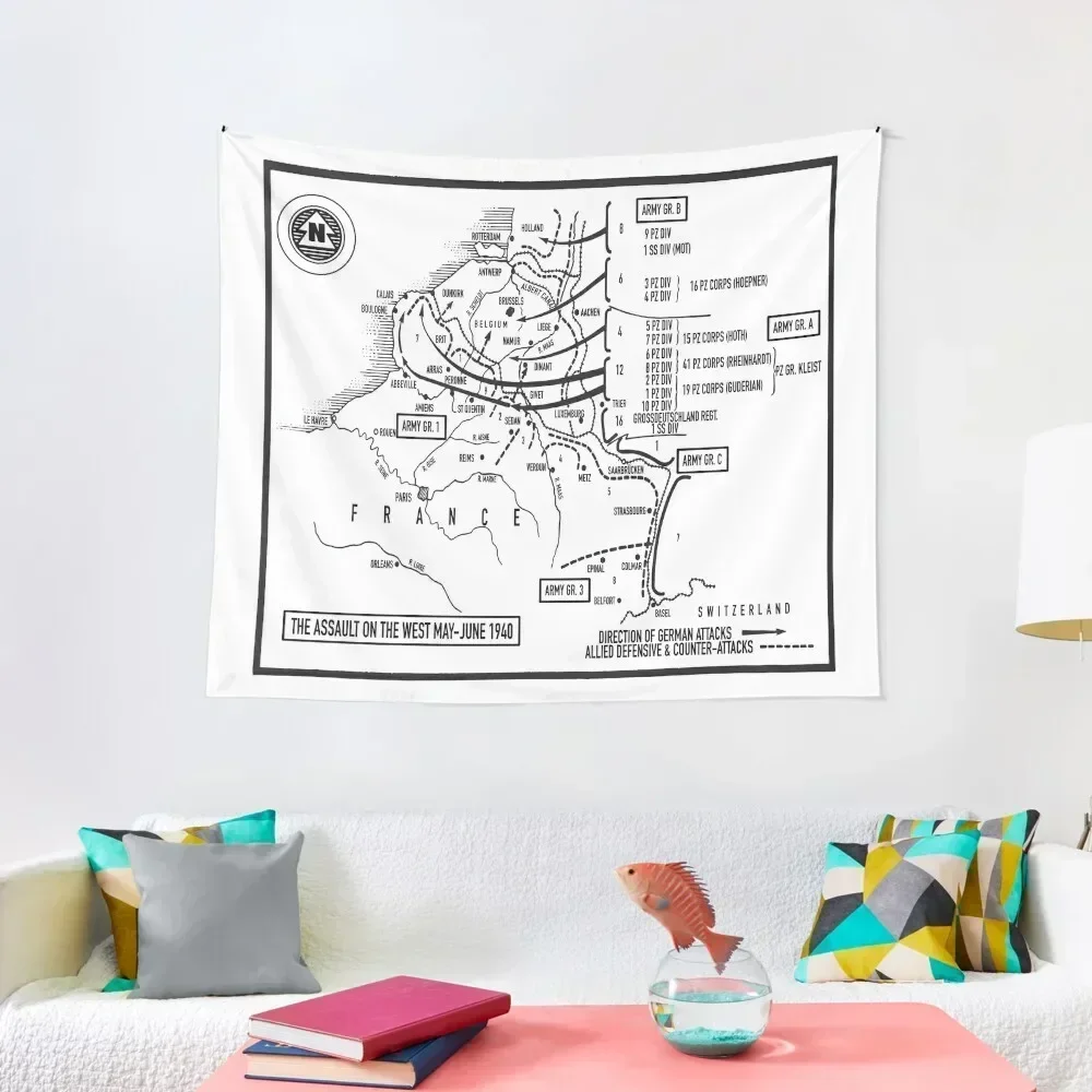 German Assault On The West May-June 1940 Tapestry Room Decor Korean Style Room Decore Aesthetic Tapestry
German Assault On The West May-June 1940 Tapestry Room Decor Korean Style Room Decore Aesthetic Tapestry