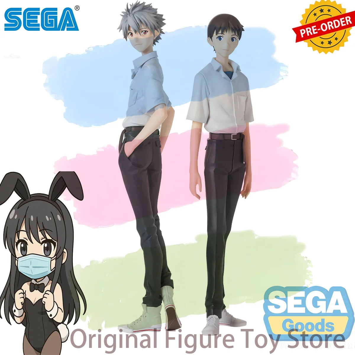 Original SEGA EVA Evangelion-01Ikari Shinji Nagisa Kaworu PVC Anime Figures Action Figure Model Toys
Original SEGA EVA Evangelion-01Ikari Shinji Nagisa Kaworu PVC Anime Figures Action Figure Model Toys