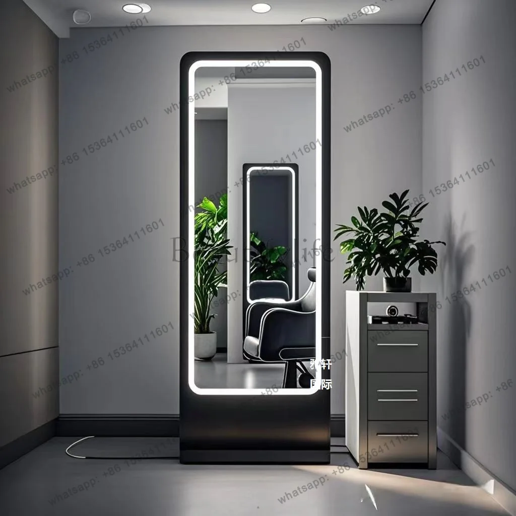 High-end Barber Shop Mirror Table Double-sided Hair Salon Floor-to-ceiling Hair Cutting Mirror New Direct Sales
High-end Barber Shop Mirror Table Double-sided Hair Salon Floor-to-ceiling Hair Cutting Mirror New Direct Sales