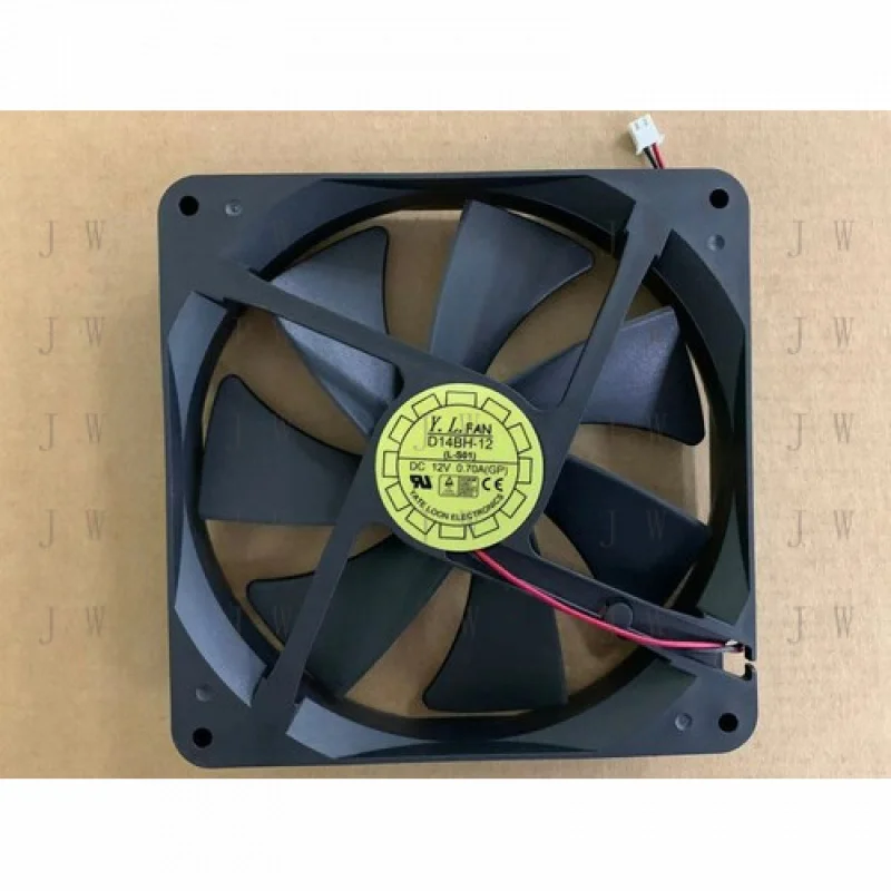 DDJ FOR Yate Loon D14BH-12 Fan DC 12V 0.70A 2pin 140*140*25mm
DDJ FOR Yate Loon D14BH-12 Fan DC 12V 0.70A 2pin 140*140*25mm