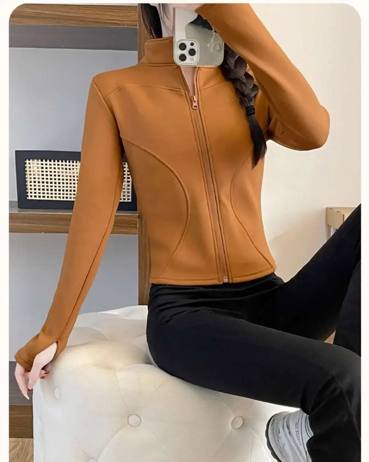 Флисовая толстовка без шапки, женская Y2K с длинными рукавами, весна-лето, влагоотводящая, для похудения, в стиле ретро, для отпуска, для путешествий, на подкладке-стойке для девочек
Флисовая толстовка без шапки, женская Y2K с длинными рукавами, весна-лето, влагоотводящая, для похудения, в стиле ретро, для отпуска, для путешествий, на подкладке-стойке для девочек