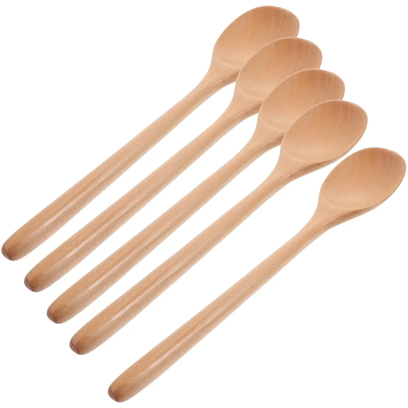 5 Pcs Wooden Spoon Set Long Handle Soup Spoons Kitchen 23cm Natural Wood Color Easy Clean Dishwasher Safe Serving Stirring
5 Pcs Wooden Spoon Set Long Handle Soup Spoons Kitchen 23cm Natural Wood Color Easy Clean Dishwasher Safe Serving Stirring