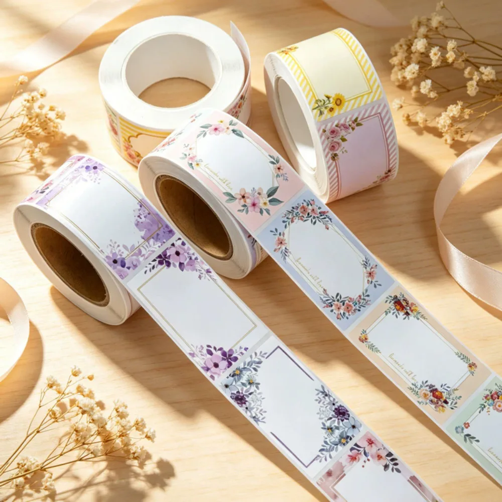 1 Roll Watercolor Flower Blank Stickers Floral Hand Account Name Classification Adhesive Labels Gift Box Sealing Decoration
1 Roll Watercolor Flower Blank Stickers Floral Hand Account Name Classification Adhesive Labels Gift Box Sealing Decoration