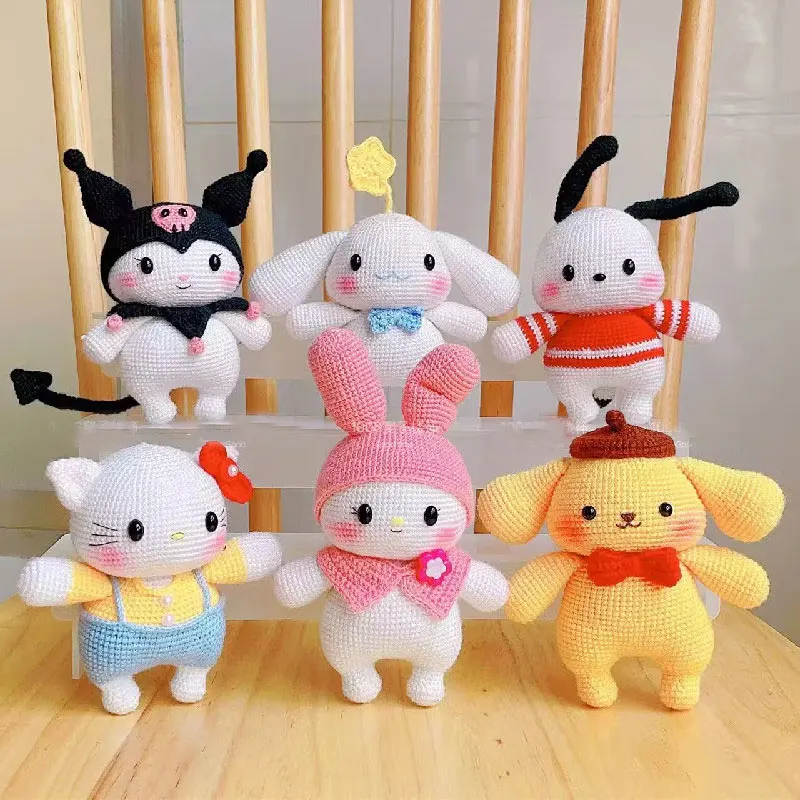 6pcs/Handwoven anime with main character dolls, cute pendants, exquisite craftsmanship, vivid and realistic backpack pendants
6pcs/Handwoven anime with main character dolls, cute pendants, exquisite craftsmanship, vivid and realistic backpack pendants