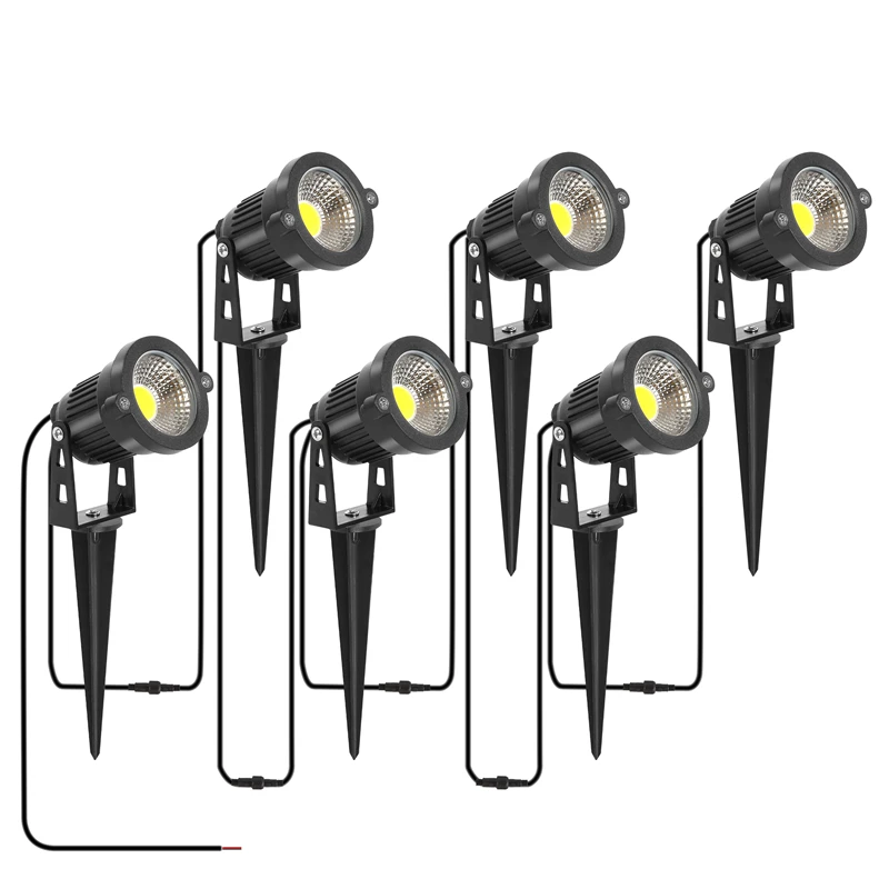 LED Garden Lighting 5W Spike Lawn Lamp Terrace Garden Decoration Path Spotlights AC220VDC12V24V Waterproof wiring 2-meter wire
LED Garden Lighting 5W Spike Lawn Lamp Terrace Garden Decoration Path Spotlights AC220VDC12V24V Waterproof wiring 2-meter wire