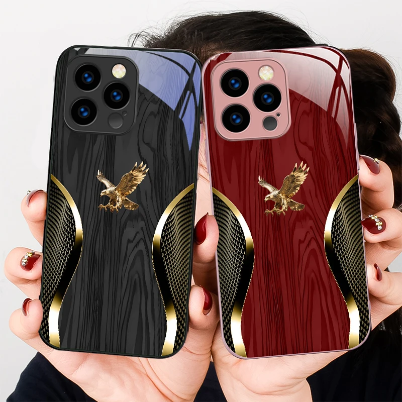 Noble Golden Eagle Ring For iPhone 17 Air 16 E 15 14 13 Plus 12 mini 17 Pro Max 11Pro XR Xs X 7 8 11 Tempered Glass Phone Case
Noble Golden Eagle Ring For iPhone 17 Air 16 E 15 14 13 Plus 12 mini 17 Pro Max 11Pro XR Xs X 7 8 11 Tempered Glass Phone Case