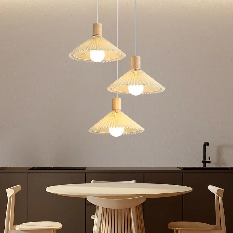 Japanese Minimalist Style Dining Room Ceiling Pendant Light Wooden Hanging Lamps for Restaurant Wooden Indoor Lighting Fixtures
Japanese Minimalist Style Dining Room Ceiling Pendant Light Wooden Hanging Lamps for Restaurant Wooden Indoor Lighting Fixtures