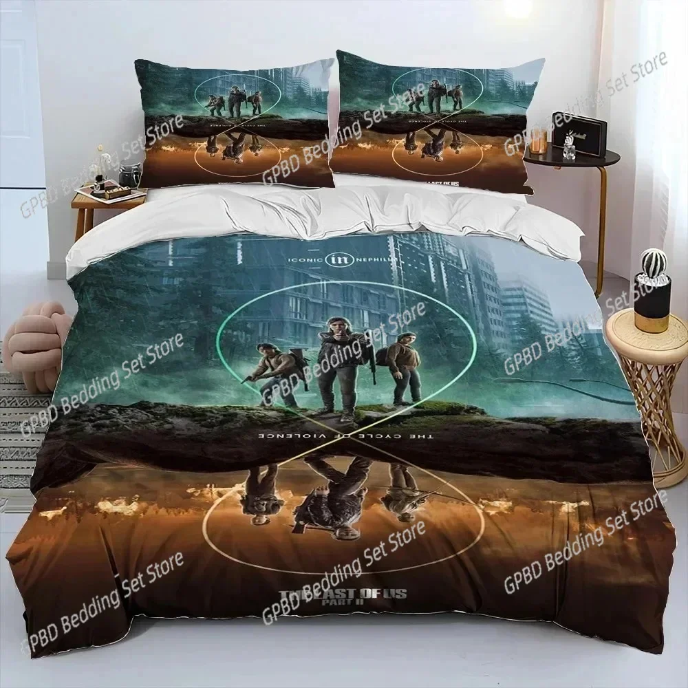 3D Print The Last of Us Horror TV Game Pedro Bedding Set Duvet Cover Bed Set Quilt Cover Pillowcase Comforter king Queen Size
3D Print The Last of Us Horror TV Game Pedro Bedding Set Duvet Cover Bed Set Quilt Cover Pillowcase Comforter king Queen Size