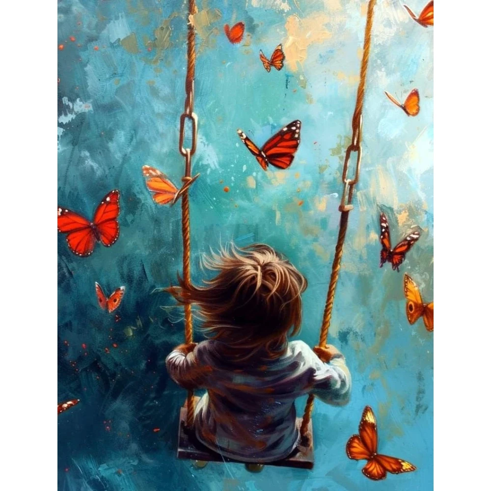 500/1000/1200/2000 PCS Jigsaw Puzzles Kid on the Swing and Butterflies Family Activity Relaxing Games for Living Room Home Decor
500/1000/1200/2000 PCS Jigsaw Puzzles Kid on the Swing and Butterflies Family Activity Relaxing Games for Living Room Home Decor