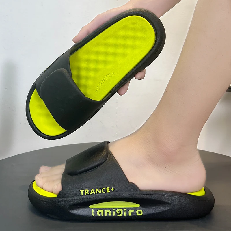 Fashion Platform Slides, Moderate Thick Sole Anti Slip Waterproof Slippers for Trendy Casual Street Matching Outfits
Fashion Platform Slides, Moderate Thick Sole Anti Slip Waterproof Slippers for Trendy Casual Street Matching Outfits