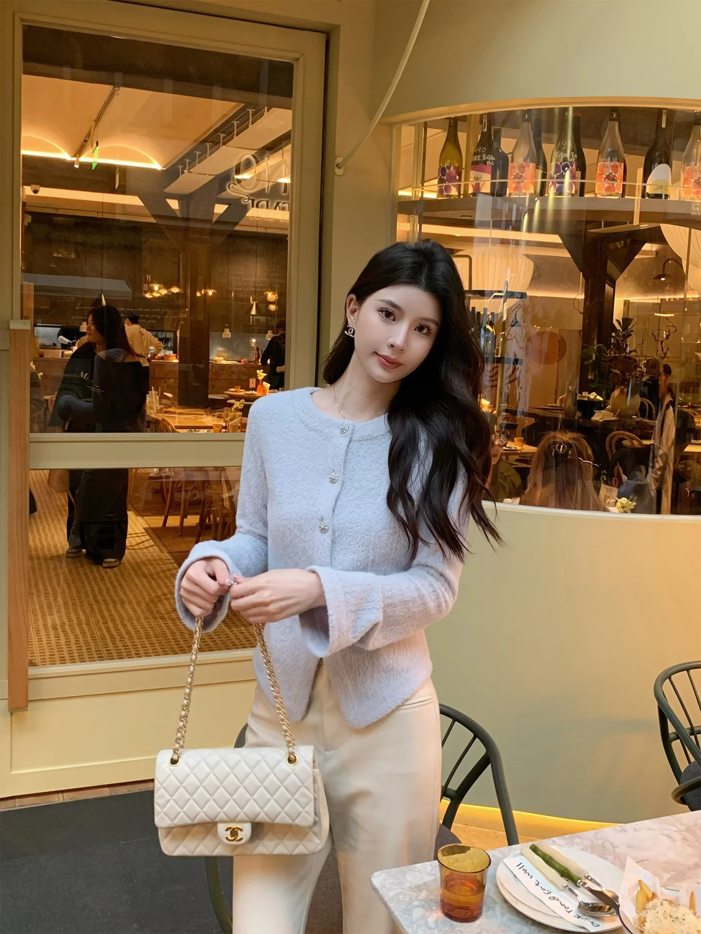 Kun Total Blue Knitted Base irt Women Winter Waist Cinching Slimming Inner Wear Top New Sle Casual Soft Polyester Fiber
Kun Total Blue Knitted Base irt Women Winter Waist Cinching Slimming Inner Wear Top New Sle Casual Soft Polyester Fiber