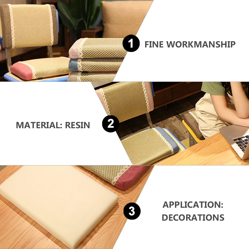 Linen Seat Cushion Summer Cool Pad Breathable Chair Office Pillow Memory Foam Fill Zipper Design Detachable Cover Sweat
Linen Seat Cushion Summer Cool Pad Breathable Chair Office Pillow Memory Foam Fill Zipper Design Detachable Cover Sweat