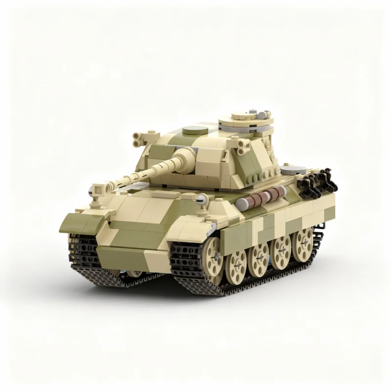 830pcs MOC Pz Kpfw V Panther Ausf D Creator Model Building Blocks Construction Toy Christmas Gifts DIY Creative Idea Education
830pcs MOC Pz Kpfw V Panther Ausf D Creator Model Building Blocks Construction Toy Christmas Gifts DIY Creative Idea Education