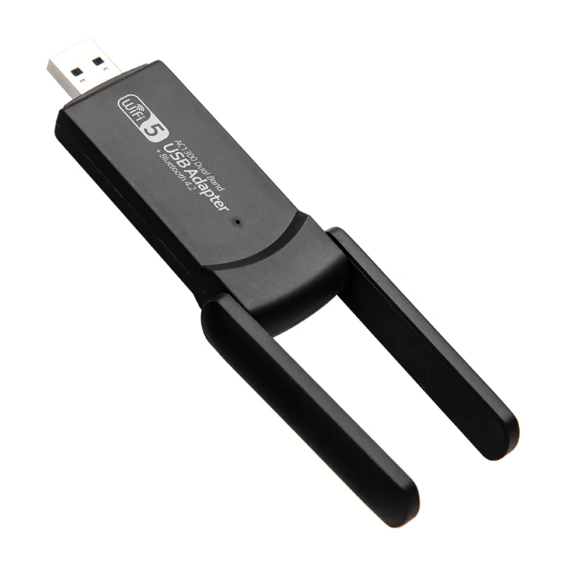 A45F-1300M Dual-Band Wireless Network Card Bluetooth 4.2 + WIFI 2-In-1 USB Wireless 5G Driver-Free Small Network Card
A45F-1300M Dual-Band Wireless Network Card Bluetooth 4.2 + WIFI 2-In-1 USB Wireless 5G Driver-Free Small Network Card