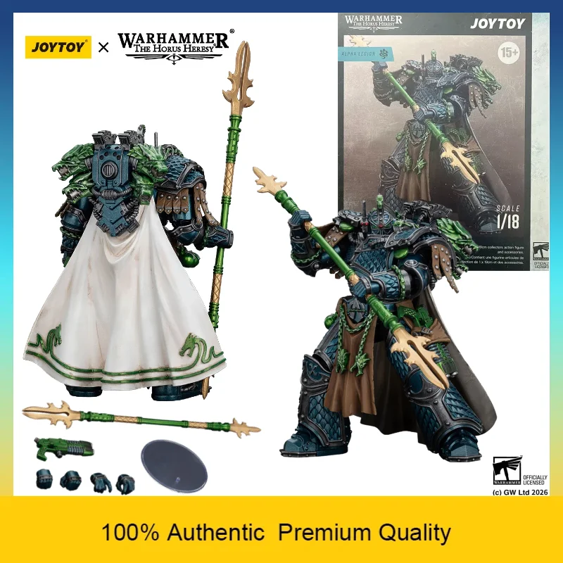 JOYTOY 1/18 Warhammer The Horus Heresy Alpharius Primarch of The XXth Alpha Legion with Pale Spear Collectible Action Figure
JOYTOY 1/18 Warhammer The Horus Heresy Alpharius Primarch of The XXth Alpha Legion with Pale Spear Collectible Action Figure