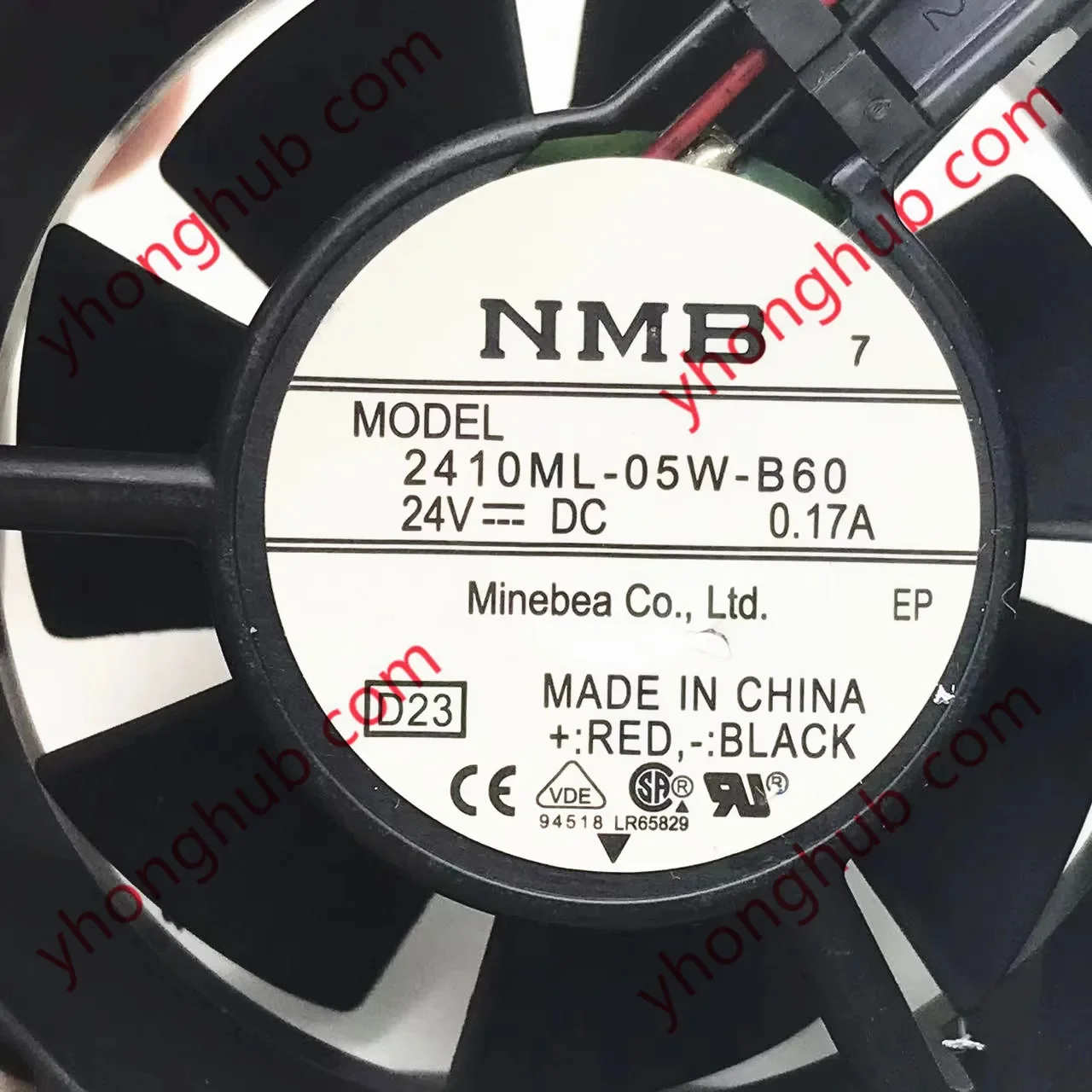 NMB-MAT 2410ML-05W-B60 D23 Серверный охлаждающий вентилятор постоянного тока 24 В 0,17 А 60X60X25 мм 
NMB-MAT 2410ML-05W-B60 D23 Серверный охлаждающий вентилятор постоянного тока 24 В 0,17 А 60X60X25 мм