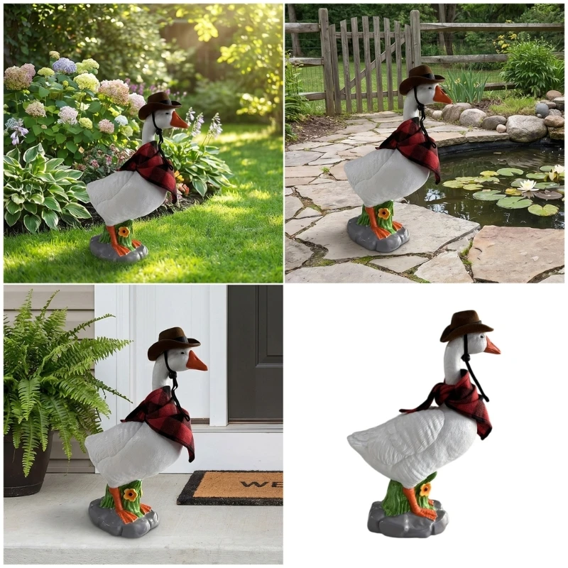 Cartoon Geese Figurines Resin Animal Garden Statues Funny Geese Sculpture for Home Desk Decoration Funny Geese Sculpture 55KF
Cartoon Geese Figurines Resin Animal Garden Statues Funny Geese Sculpture for Home Desk Decoration Funny Geese Sculpture 55KF