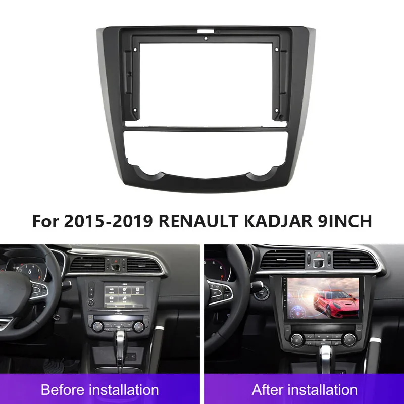 9Inch Frame For Renault KADJAR 2015-2019 Matt Black Car Stereo Radio Frame Fascia Dash Panel
9Inch Frame For Renault KADJAR 2015-2019 Matt Black Car Stereo Radio Frame Fascia Dash Panel