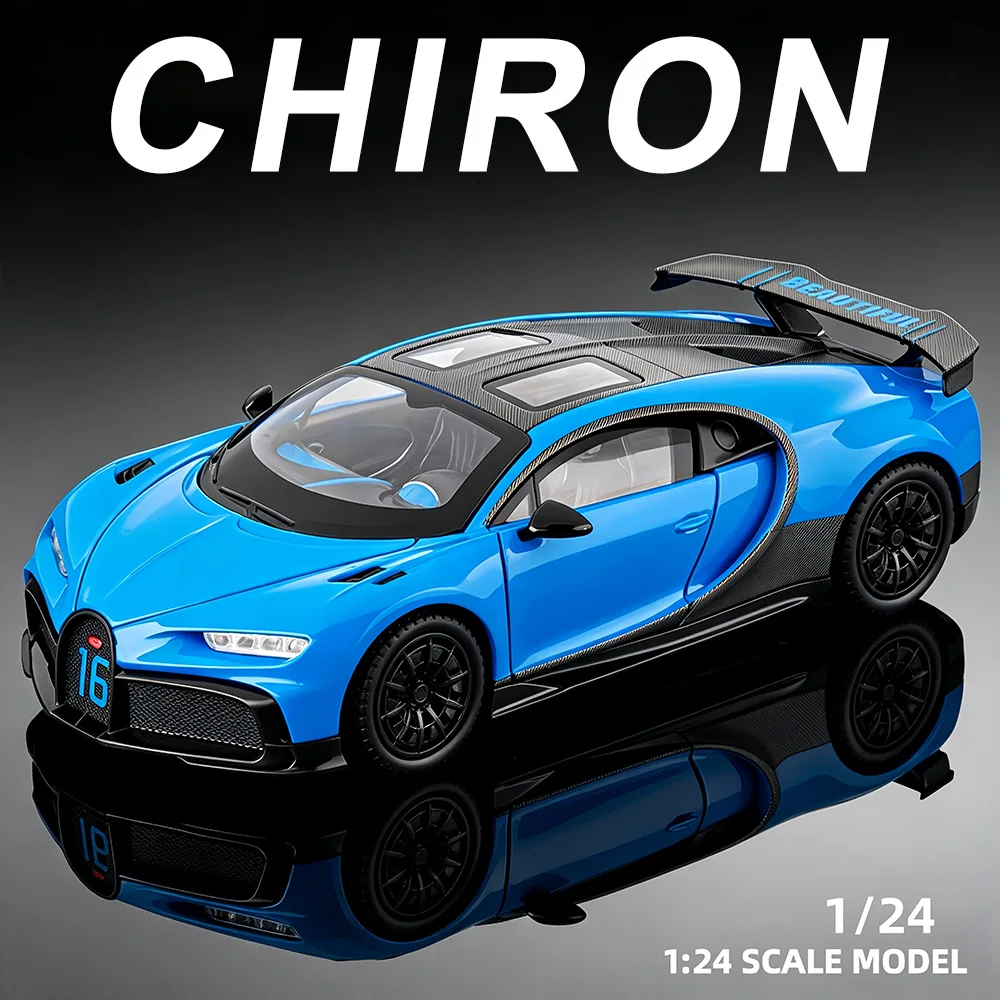 1:24 Chiron Atlantic Car Toys Alloy Diecast Models Four Wheel Suspension with Sound Light Pull Back Miniature Cars Gift for Kids
1:24 Chiron Atlantic Car Toys Alloy Diecast Models Four Wheel Suspension with Sound Light Pull Back Miniature Cars Gift for Kids