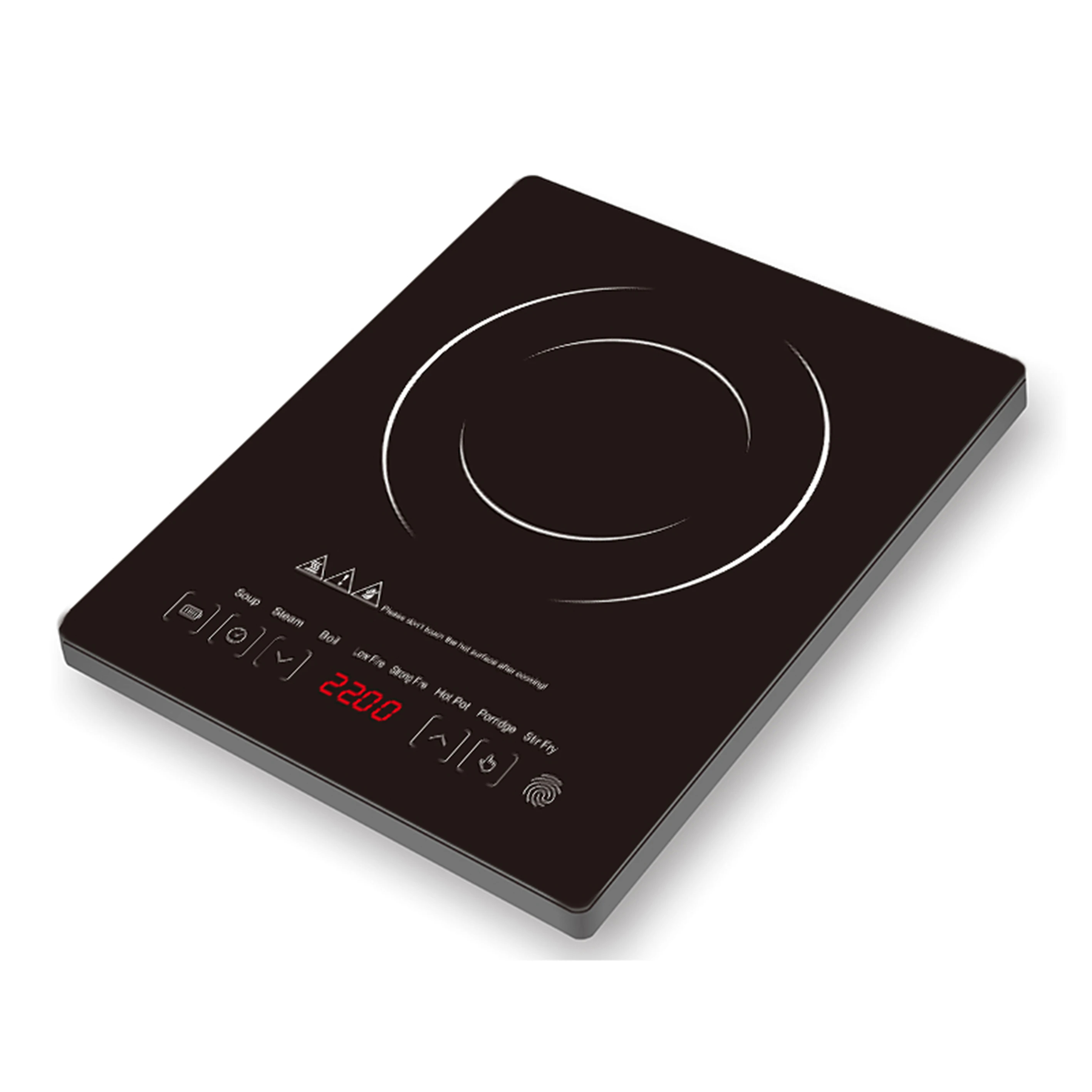 Touch Induction Cookers OEM ODM Home Appliance 2200W Infrared Induction Cooker Commercial Induction Cooker 2000w
Touch Induction Cookers OEM ODM Home Appliance 2200W Infrared Induction Cooker Commercial Induction Cooker 2000w