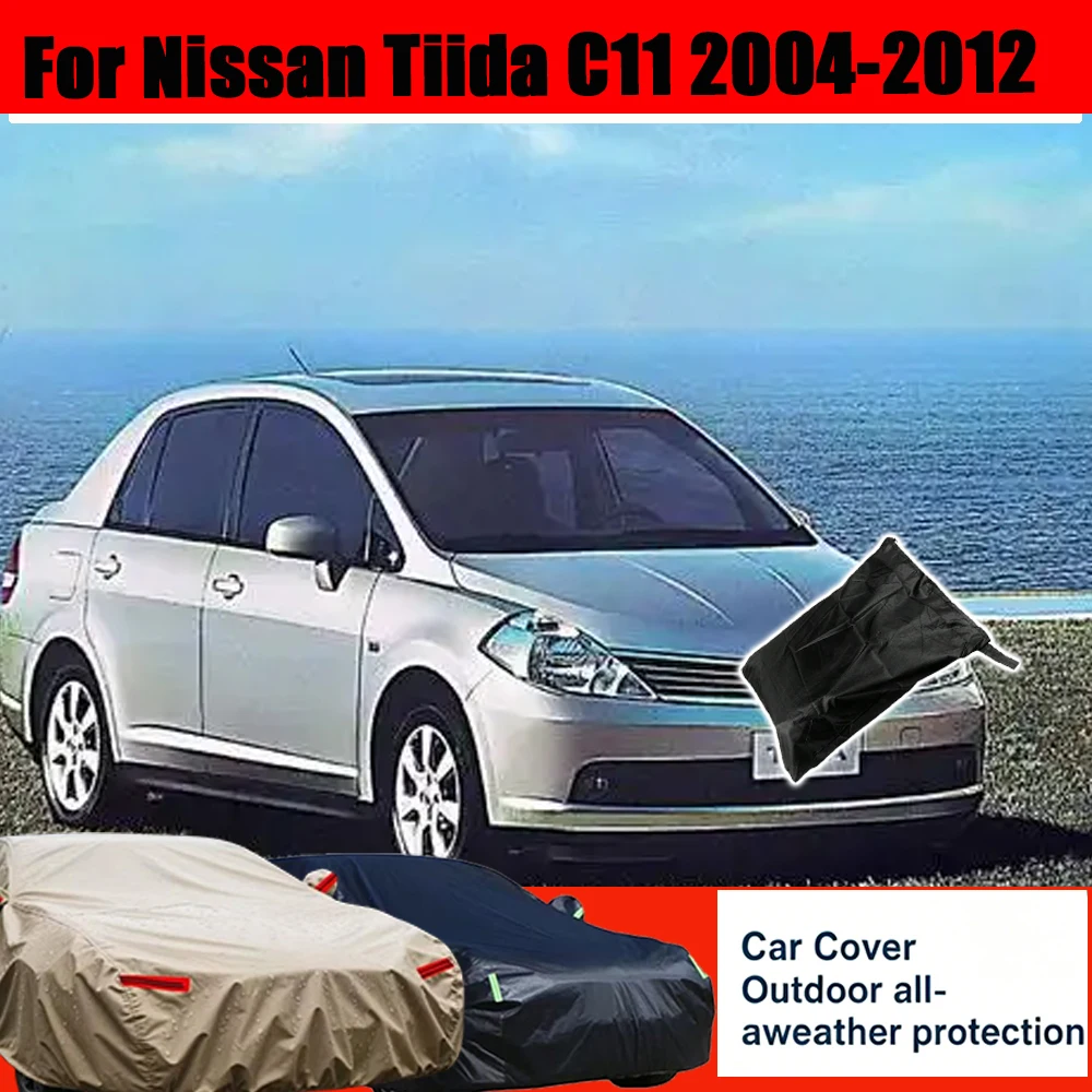 Outdoor Protection Full Car Cover Snow Cover Sunshade Waterproof Dustproof Exterior For Nissan Tiida C11 2004-2012 2010 2011
Outdoor Protection Full Car Cover Snow Cover Sunshade Waterproof Dustproof Exterior For Nissan Tiida C11 2004-2012 2010 2011