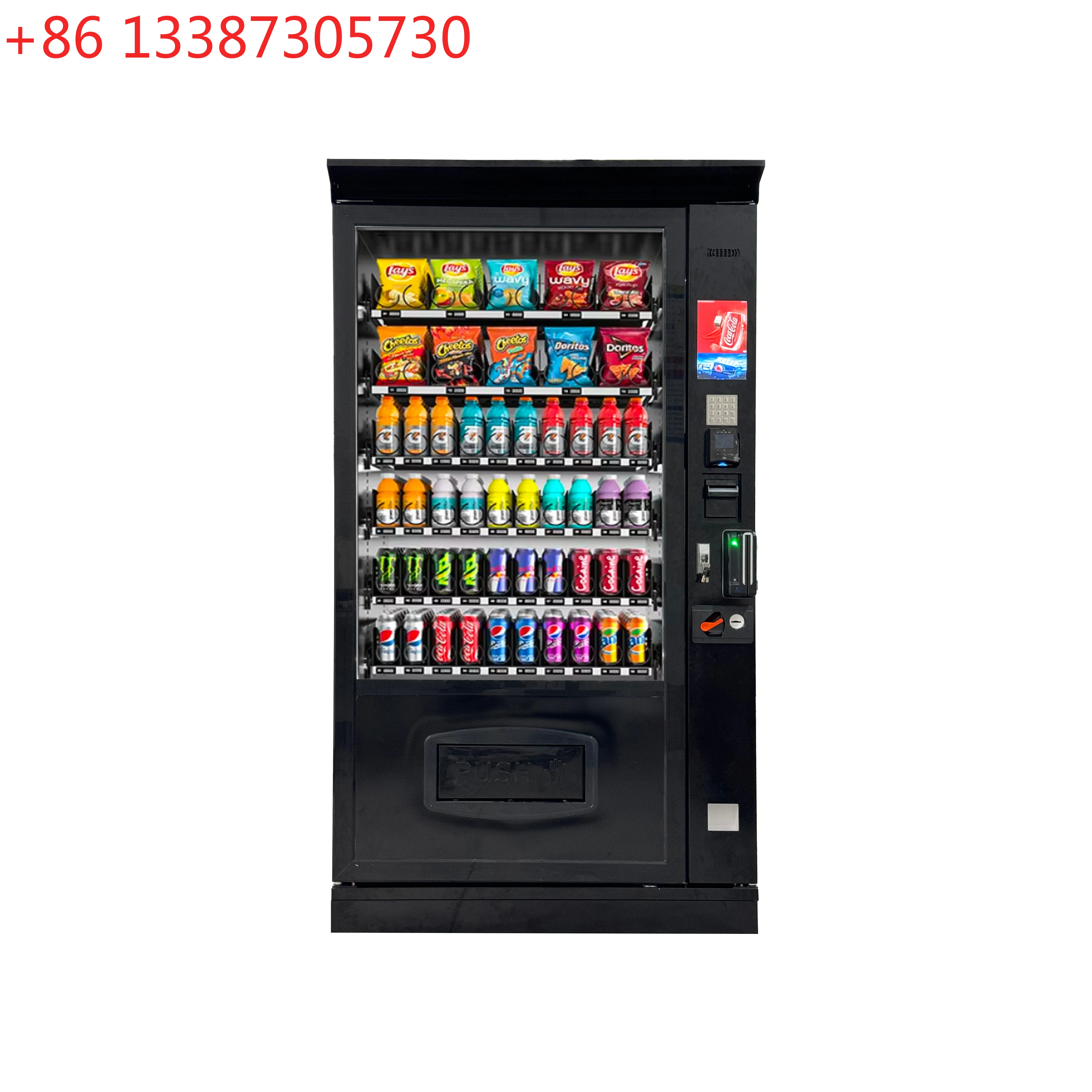 Компактный умный торговый автомат Snackautomaten Fur Deutschland Combo Snack Drink Business Grade Легкое обслуживание
Компактный умный торговый автомат Snackautomaten Fur Deutschland Combo Snack Drink Business Grade Легкое обслуживание