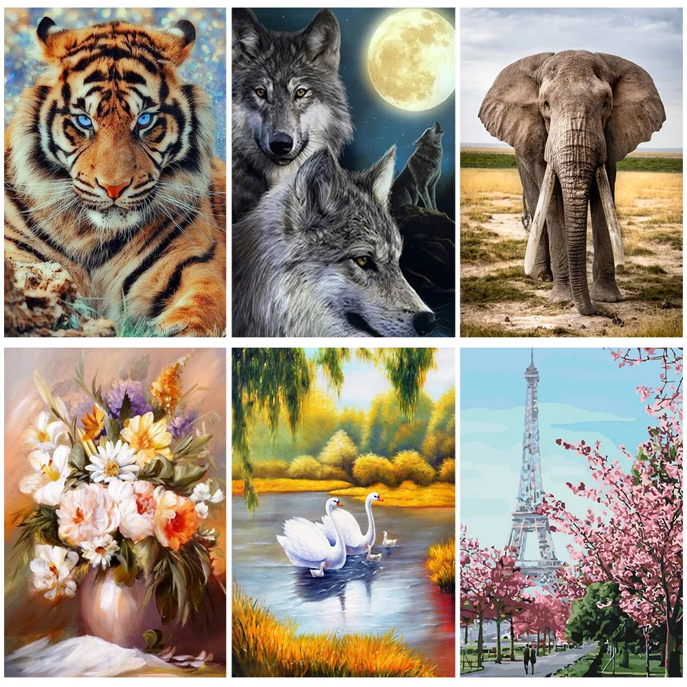 Miaodu New 5D DIY Diamond Painting Animal Flower Landscape Mosaic Embroidery Cross Stitch Kits Rhinestone Pictures Home Decor
Miaodu New 5D DIY Diamond Painting Animal Flower Landscape Mosaic Embroidery Cross Stitch Kits Rhinestone Pictures Home Decor
