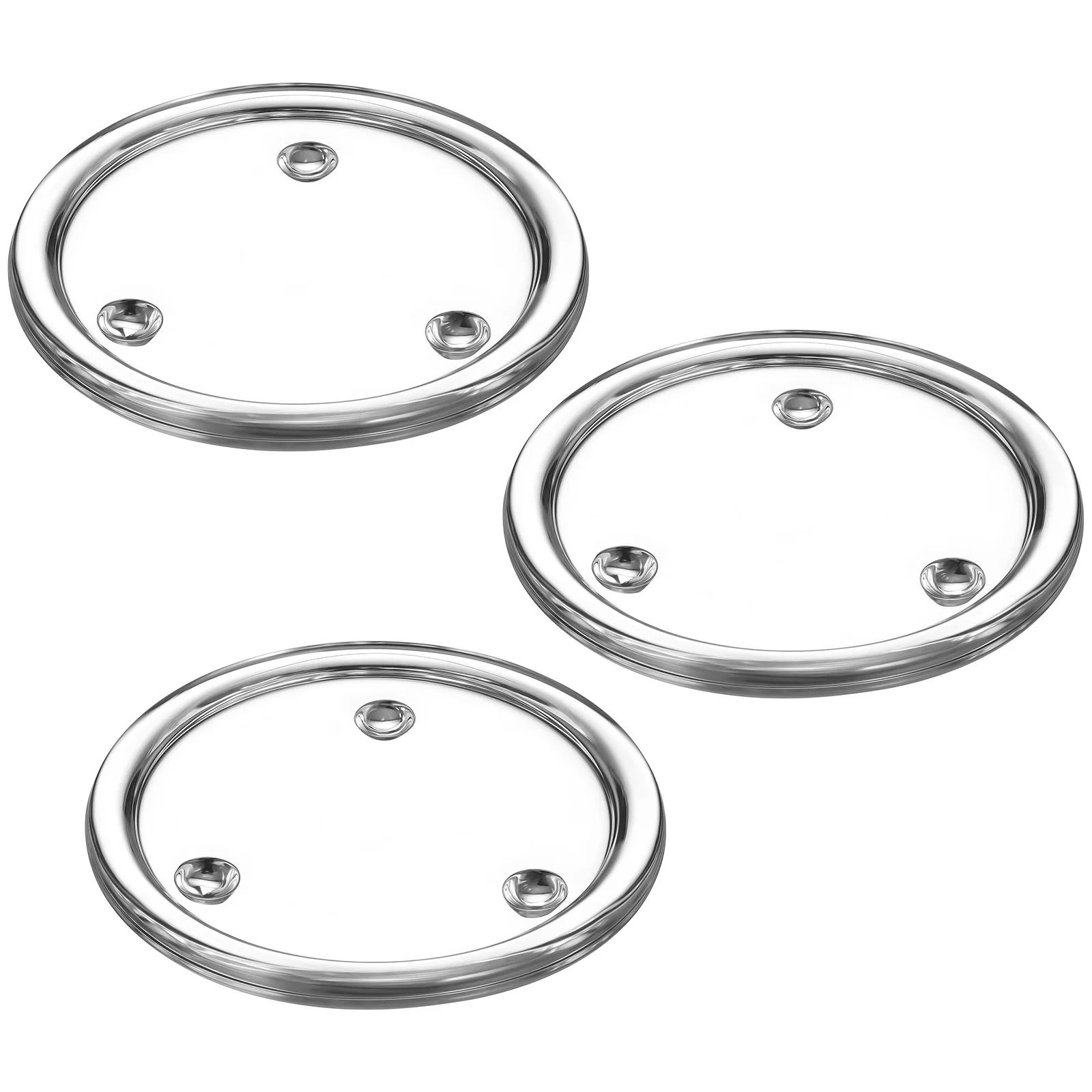3Pcs Clear Glass Holder Tray Small Round Tray for Jar Candles Home Decoration Dish Home Decoration
3Pcs Clear Glass Holder Tray Small Round Tray for Jar Candles Home Decoration Dish Home Decoration