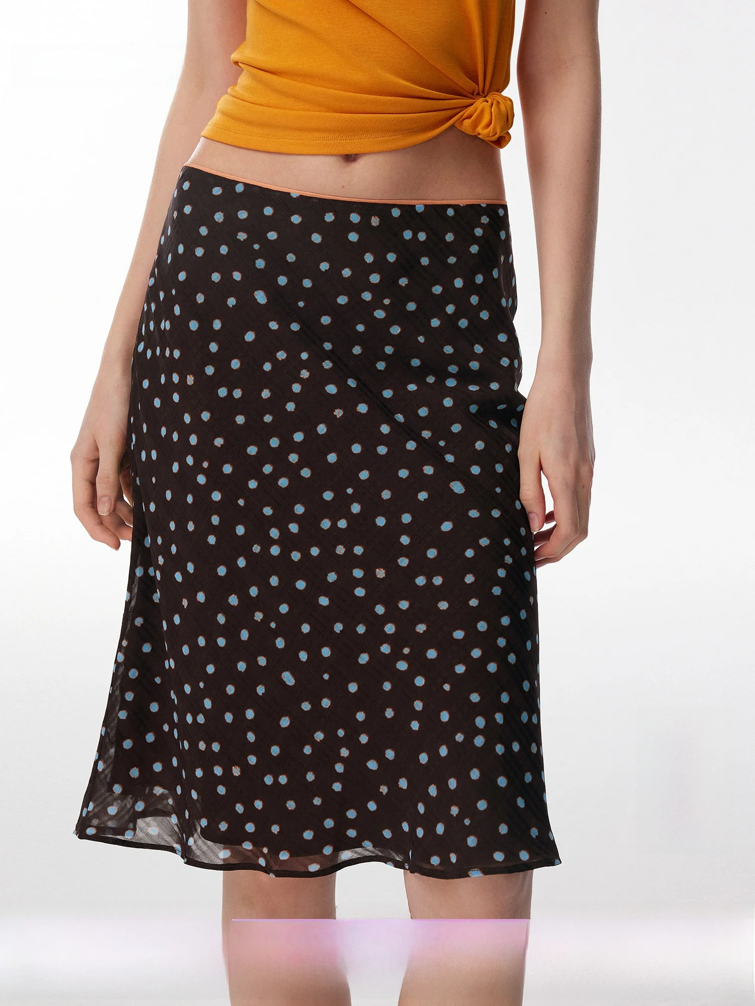Annachic Summer Vacation Polka Dot Color Block A-Line Skirt Lightweight Flounce Hem Daily Wear Polyester Fiber Zipper Cl...
Annachic Summer Vacation Polka Dot Color Block A-Line Skirt Lightweight Flounce Hem Daily Wear Polyester Fiber Zipper Cl...