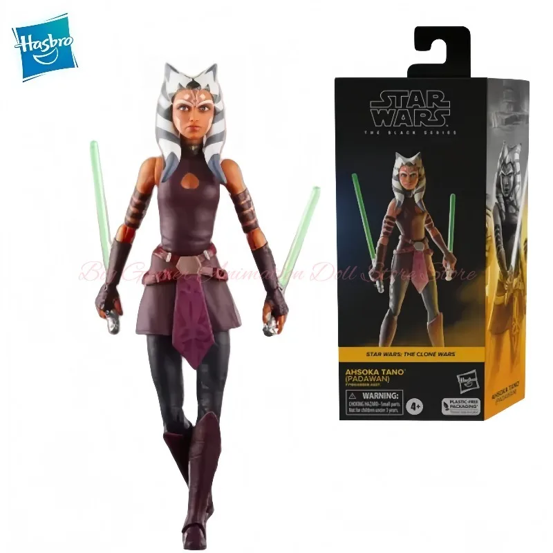 【In-stock】 Hasbro Star Wars The Black Series Clone Wars Ahsoka Tano (Padawan) Anime Character Collectible Toy Model
【In-stock】 Hasbro Star Wars The Black Series Clone Wars Ahsoka Tano (Padawan) Anime Character Collectible Toy Model