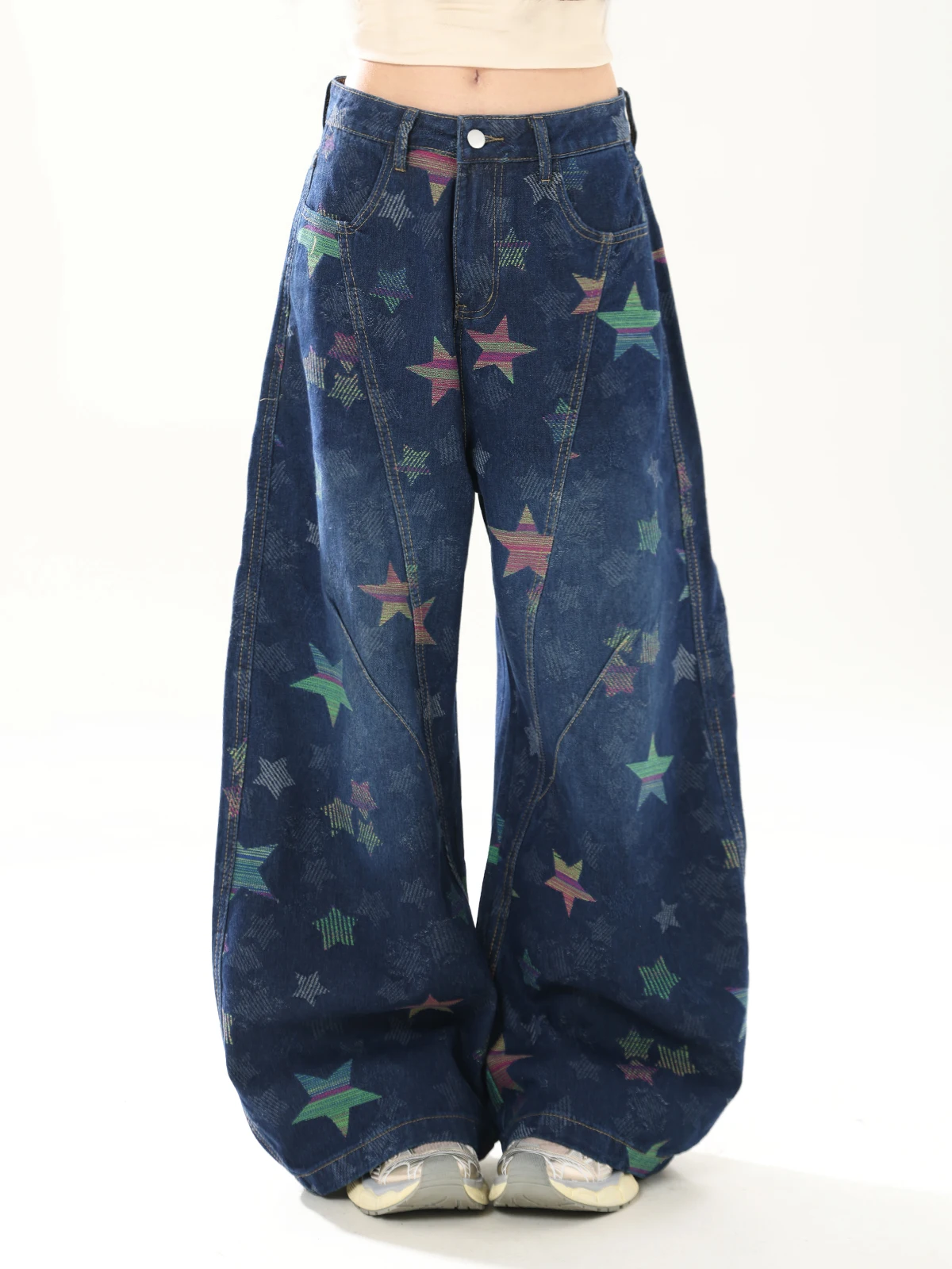 Женские джинсы ENJOG из денима с дизайном «Звезды», повседневные свободные брюки с широкими штанинами, рабочая одежда, осенний сезон, размер L
Женские джинсы ENJOG из денима с дизайном «Звезды», повседневные свободные брюки с широкими штанинами, рабочая одежда, осенний сезон, размер L