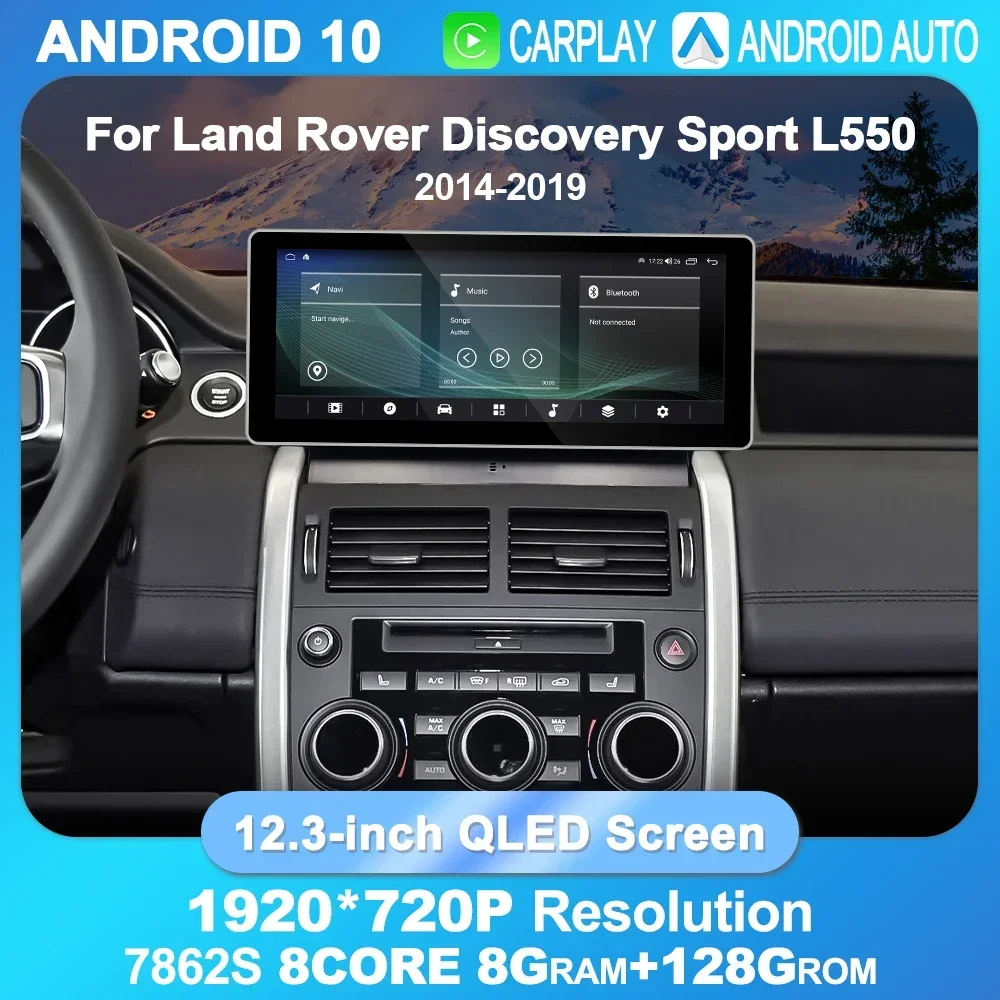 12.3-inch Android Screen For Land Rover Discovery Sport L550 2014-2020 GPS Navigation Radio Carplay Car Multimedia Video Player
12.3-inch Android Screen For Land Rover Discovery Sport L550 2014-2020 GPS Navigation Radio Carplay Car Multimedia Video Player