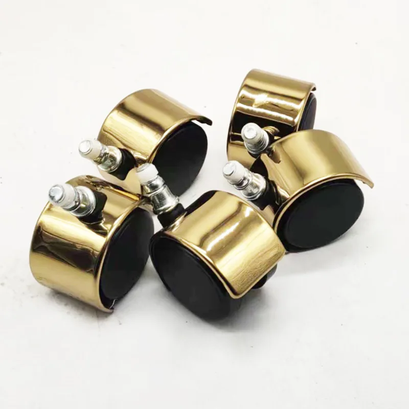Light Luxury Gold Chair Universal Wheel Silent Barber Chair Pulley Foot Computer Office Chair Accessories Base
Light Luxury Gold Chair Universal Wheel Silent Barber Chair Pulley Foot Computer Office Chair Accessories Base