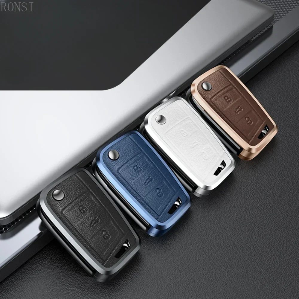 Alloy Leather Car Key Case Cover For VW Volkswagen Golf 7 MK7 GTI Tiguan MK2 For SEAT Ateca Leon FR 2 Ibiza For Skoda Octavia A7
Alloy Leather Car Key Case Cover For VW Volkswagen Golf 7 MK7 GTI Tiguan MK2 For SEAT Ateca Leon FR 2 Ibiza For Skoda Octavia A7