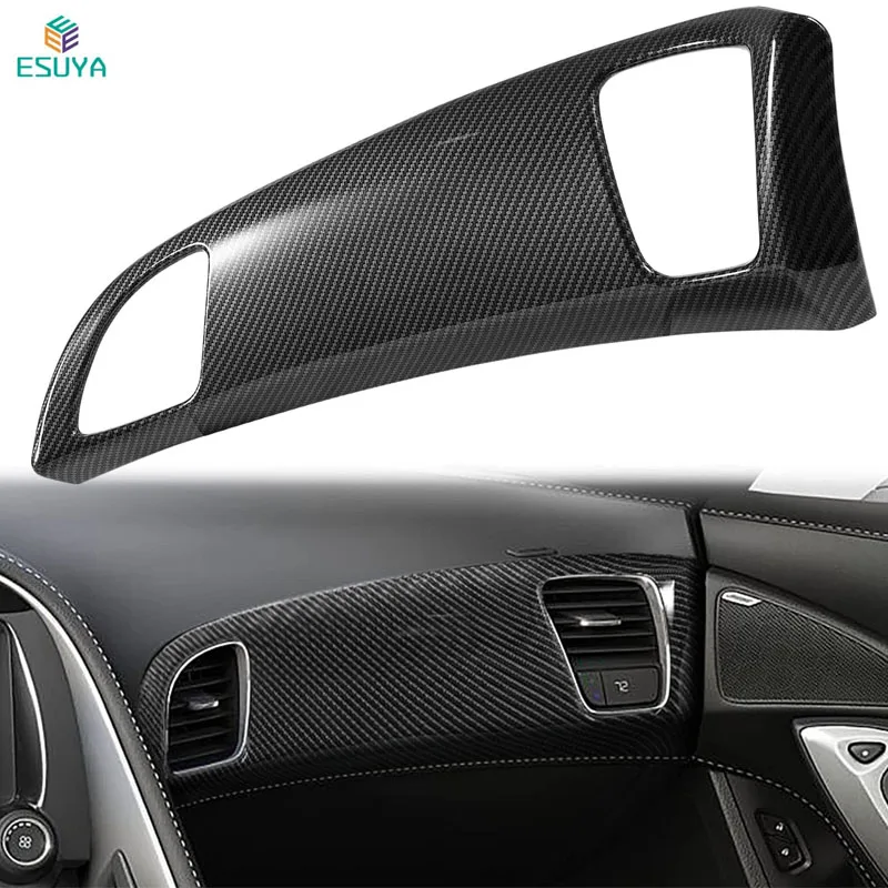 ESUYA Carbon Fiber Look Dashboard Panel Trim Cover Interior Accessories for Chevrolet Corvette C7 2014-2019
ESUYA Carbon Fiber Look Dashboard Panel Trim Cover Interior Accessories for Chevrolet Corvette C7 2014-2019