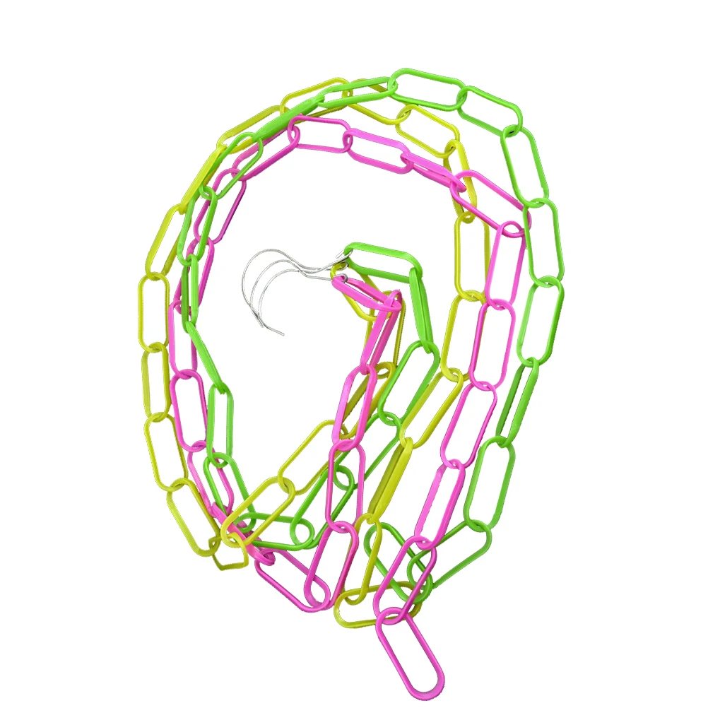2 pcs Plastic Chain Hangers Colored Safety Barrier Hanging Durable Lightweight Chains For Warehouses Construction Sites Clothes
2 pcs Plastic Chain Hangers Colored Safety Barrier Hanging Durable Lightweight Chains For Warehouses Construction Sites Clothes