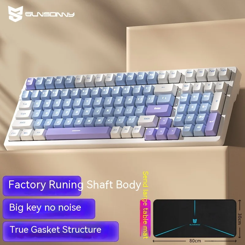 Sunsonny Usb Wired Mechanical Keyboard Customized Factory Run-axis Game Esports Office Laptop Desktop Computer Office Game Gift
Sunsonny Usb Wired Mechanical Keyboard Customized Factory Run-axis Game Esports Office Laptop Desktop Computer Office Game Gift