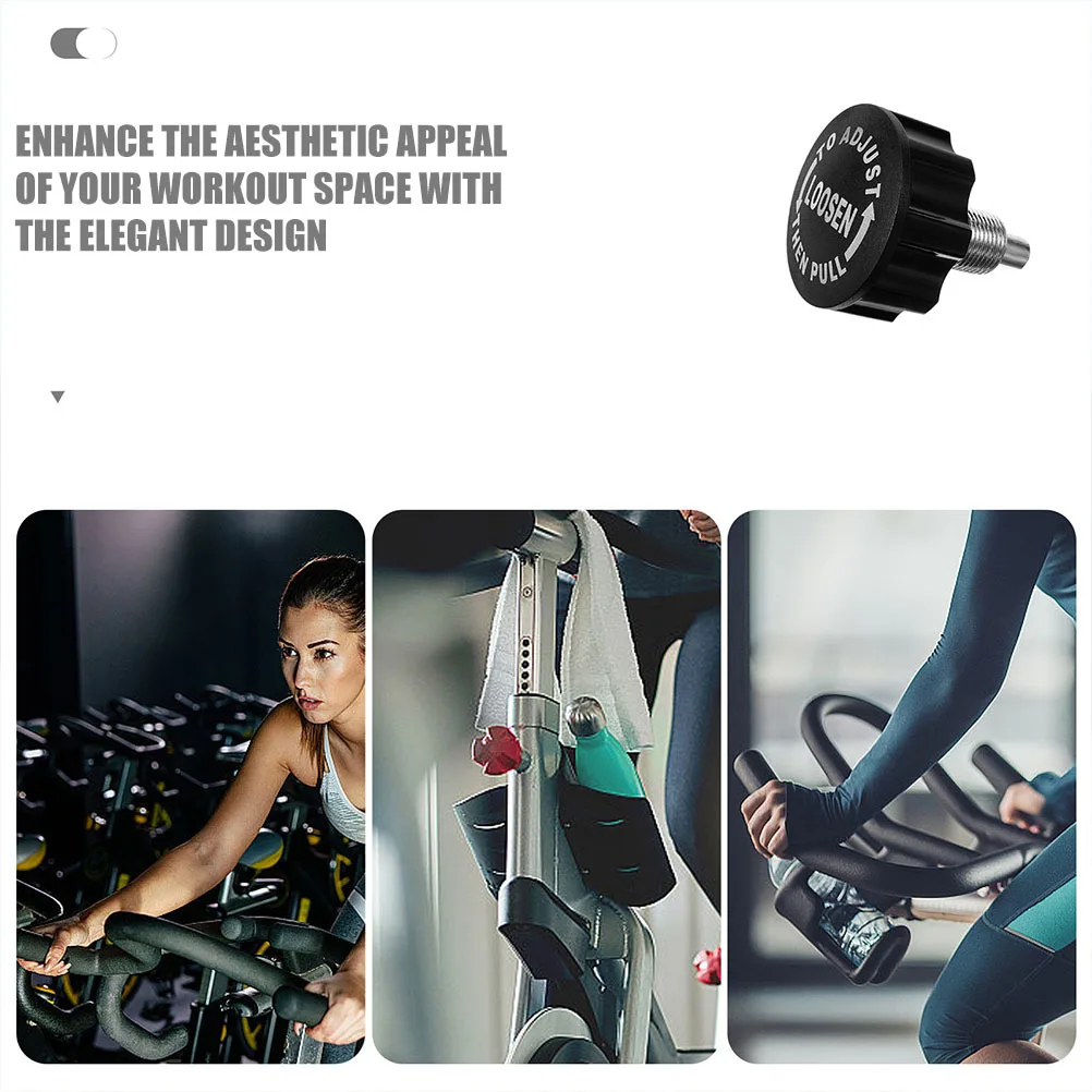 Exercise Bike Knob Pull Pin ABS Plastic Durable Replacement Part for Fitness Equipment Home Stationary Bike Accessory Fitness 
Exercise Bike Knob Pull Pin ABS Plastic Durable Replacement Part for Fitness Equipment Home Stationary Bike Accessory Fitness