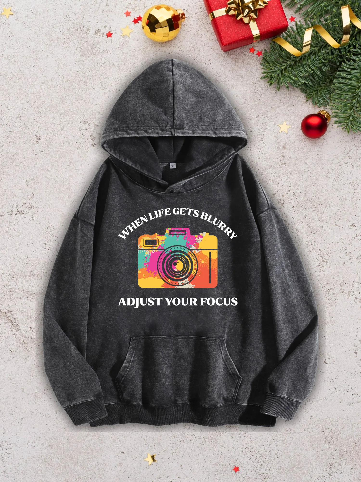 Photography Quote Men's Heavyweight Hoodie - Acid Wash Retro Black Pullover, Fall & Winter Sweatshirt 400Gsm
Photography Quote Men's Heavyweight Hoodie - Acid Wash Retro Black Pullover, Fall & Winter Sweatshirt 400Gsm