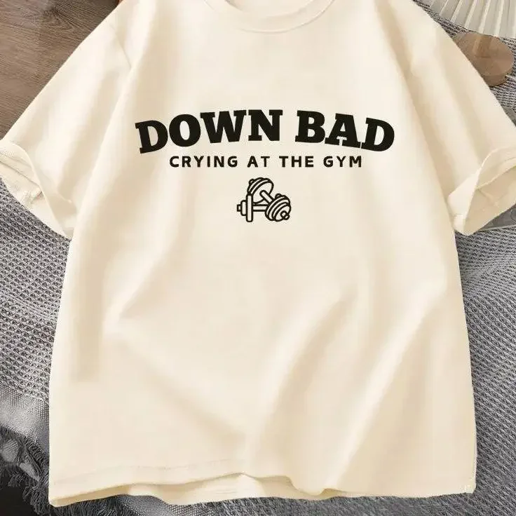 2025 Tortured Poets Tshirt Down Bad Crying At The Gym Graphic T Shirts Women Summer Workout T Shirt Short Sleeve Tees
2025 Tortured Poets Tshirt Down Bad Crying At The Gym Graphic T Shirts Women Summer Workout T Shirt Short Sleeve Tees