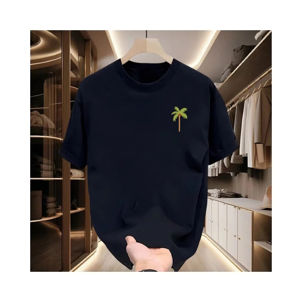 Simple fun printed men's t-shirt loose short-sleeved top trendy brand cotton half-sleeved summer crew neck couple t-shirt
Simple fun printed men's t-shirt loose short-sleeved top trendy brand cotton half-sleeved summer crew neck couple t-shirt