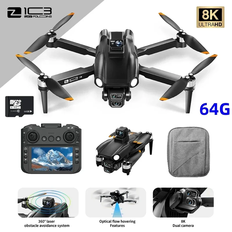 2025 Z103 Professional Wide Angle RC Dron HD 4K Camera Mode Foldable Helicopter Aircraft Quadcopter Drone
2025 Z103 Professional Wide Angle RC Dron HD 4K Camera Mode Foldable Helicopter Aircraft Quadcopter Drone