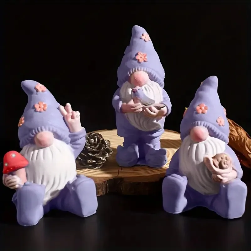 DIY Mushroom Gnome Silicone Mold Kit - Non-Toxic Reusable Clay//Resin/Candle/Polymer Clay Molding Cute Gnome Figurine Making
DIY Mushroom Gnome Silicone Mold Kit - Non-Toxic Reusable Clay//Resin/Candle/Polymer Clay Molding Cute Gnome Figurine Making