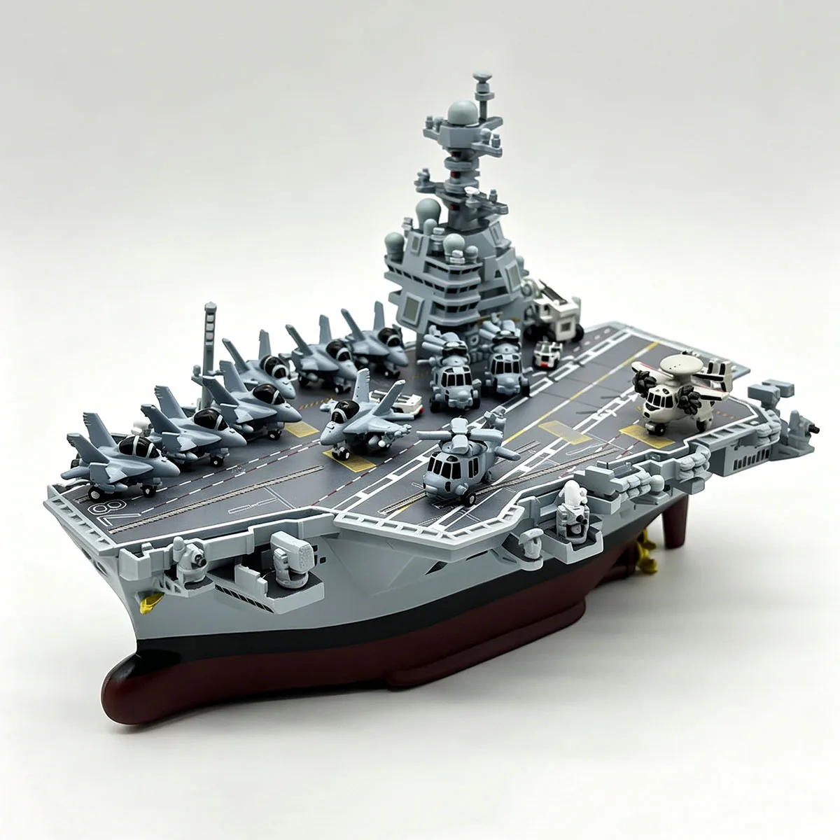17cm Q-version Ford-class CVN78 Aircraft Carrier Assembly Model Kit Mini Boat Static Model Kit Ship Toy Ornament Warship Model
17cm Q-version Ford-class CVN78 Aircraft Carrier Assembly Model Kit Mini Boat Static Model Kit Ship Toy Ornament Warship Model
