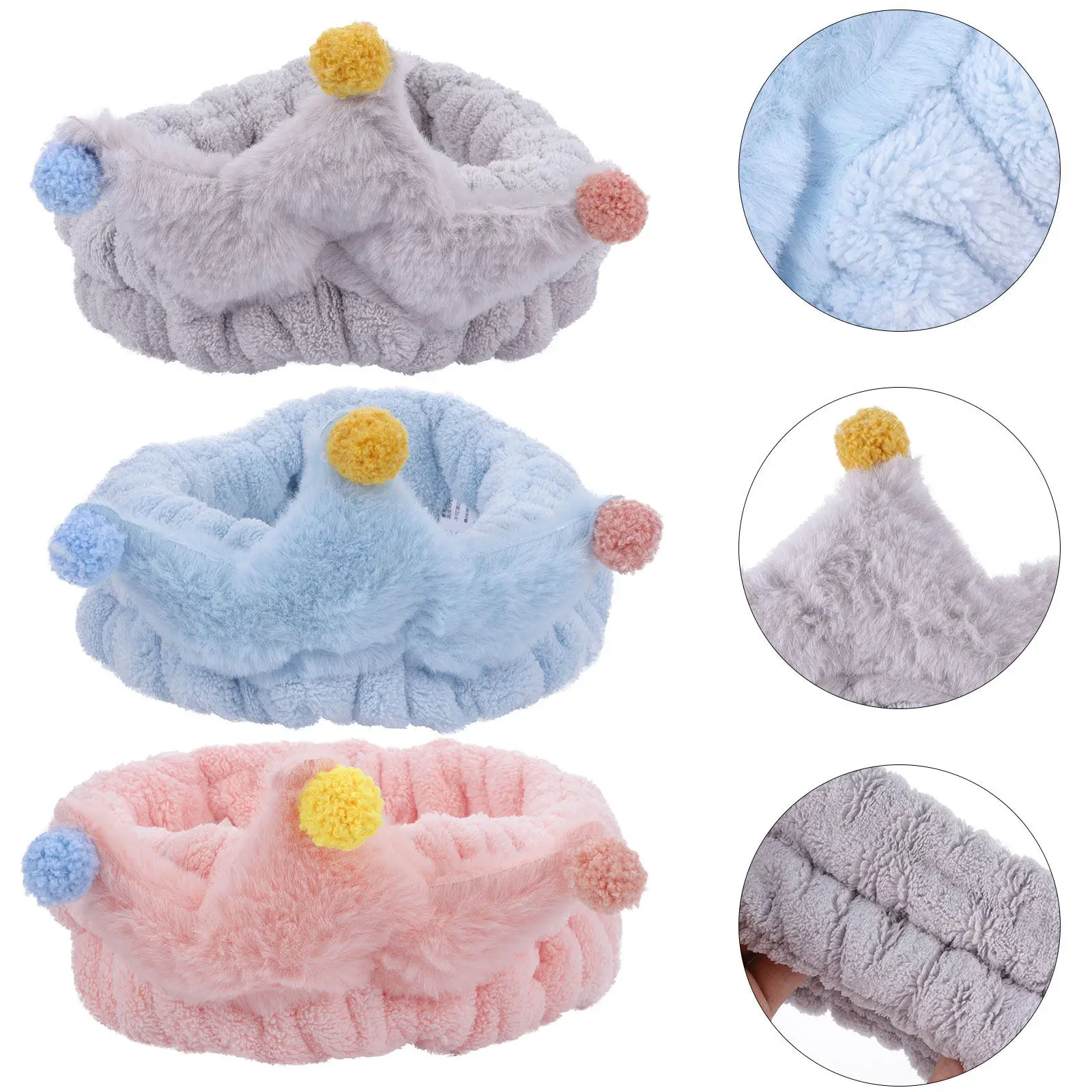 3Pcs Coral Fleece Headbands for Women Elastic Makeup Face Washing Spa Hairbands Adjustable Yoga Head Wraps Women Headbands
3Pcs Coral Fleece Headbands for Women Elastic Makeup Face Washing Spa Hairbands Adjustable Yoga Head Wraps Women Headbands