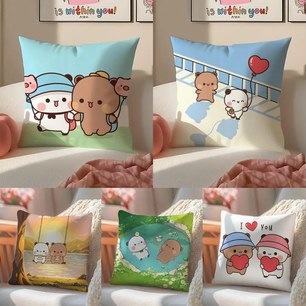 Cartoon Bubu & Dudu Lovely Cushion Cover Pillowcase Short Plush Invisible zipper Room Sofa Cushion Cover
Cartoon Bubu & Dudu Lovely Cushion Cover Pillowcase Short Plush Invisible zipper Room Sofa Cushion Cover