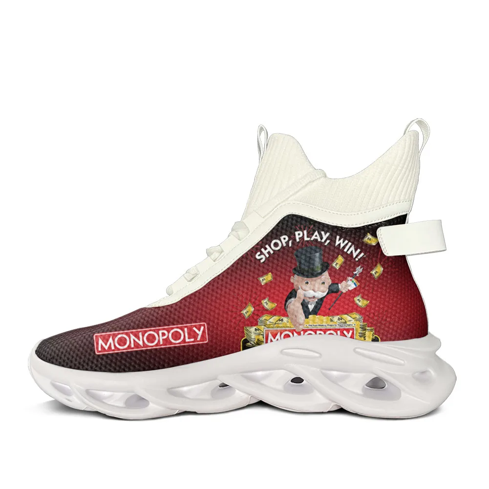 Monopoly Millionaire Game Adult Version High Top Flats Sneakers Hip hop Singer Running Light Casual Custom Shoes
Monopoly Millionaire Game Adult Version High Top Flats Sneakers Hip hop Singer Running Light Casual Custom Shoes